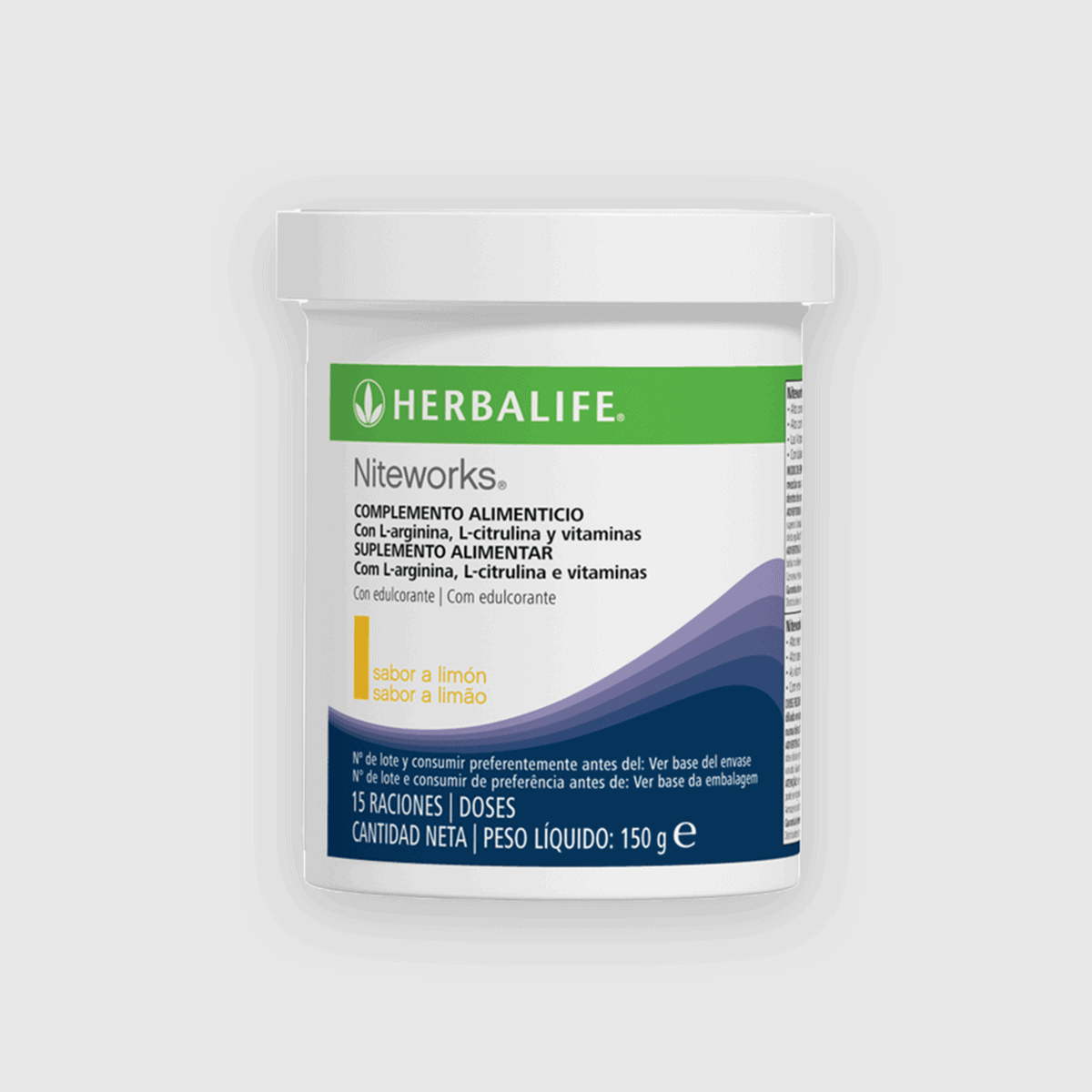 🌿 Niteworks Limón Herbalife ® (150g) | Suplemento Nocturno